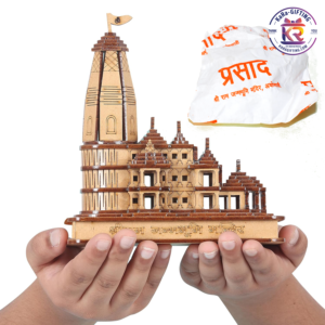 Ayodhya Ram Janmbhoomi Temple Model with Prasad